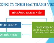 Cơ cấu tổ chức quản lý của công ty TNHH 2 thành viên trở lên Cơ cấu tổ chức quản lý của công ty TNHH 2 thành viên trở lên