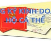 Cấp lại giấy chứng nhận đăng ký kinh doanh đối với hộ kinh doanh Cấp lại giấy chứng nhận đăng ký kinh doanh đối với hộ kinh doanh