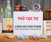 Thủ tục tự công bố sản phẩm Thủ tục tự công bố sản phẩm